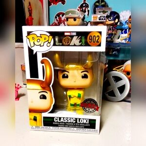 Funko Pop #902 CLASSIC LOKI Special Edition Stickered w Protective Case